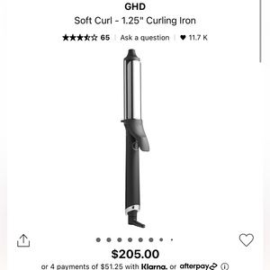 GHD - Soft Curl - 1.25" Curling Iron